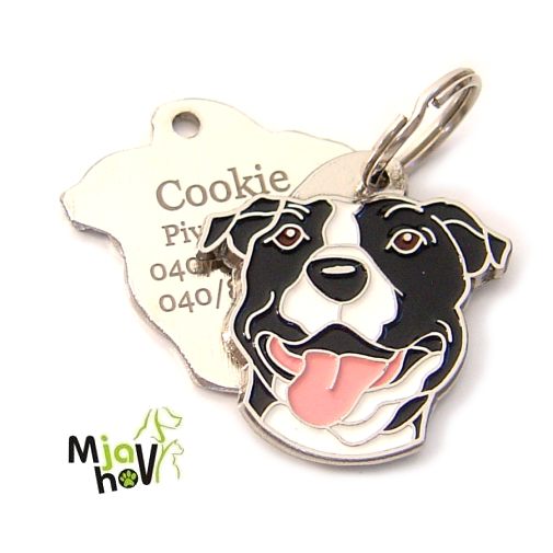identificação-cães-american-staffordshire-terrier-gravados.jpg Placas identificação para cães, gravados, personalizados MjavHov - loja virtual